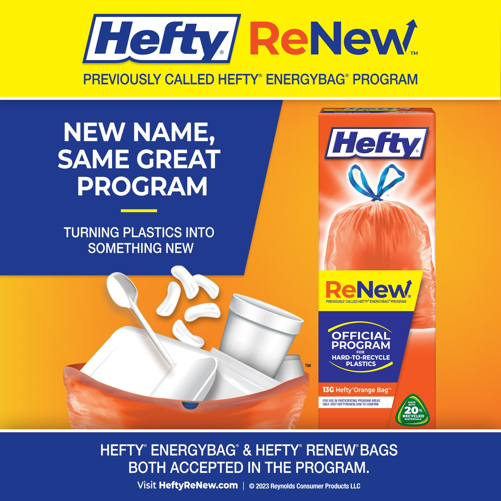 Hefty EnergyBag Program